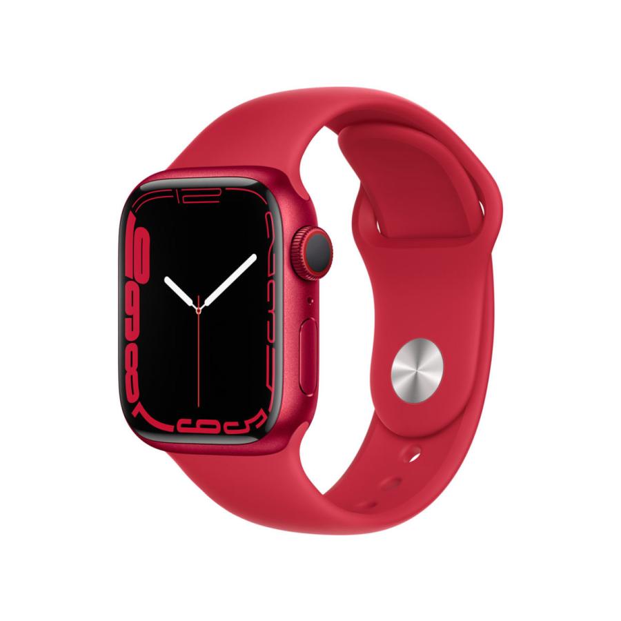 Apple Watch Series 7 GPS+Cellularモデル 41mm MKHV3J/A [(PRODUCT)REDスポーツバンド] 買取価格比較