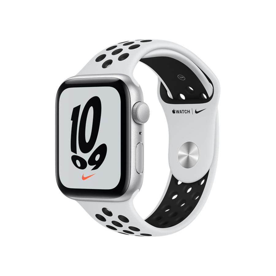 Apple Watch Nike SE GPSモデル 44mm MKQ73J/A [ピュアプラチナム/ブラックNikeスポーツバンド] 買取価格比較