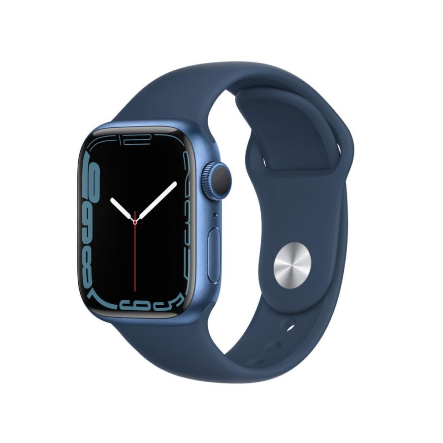 【カスタマイズ品・未使用】Apple Watch Series 7 GPS 45mm MKNR3J/A(本体)+スポーツループバンド /apple｜akibasoko