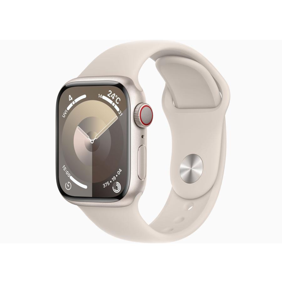 Apple Watch Series 9 GPS+Cellularモデル 41mm MRHN3J/A [スターライトスポーツバンド S/M] 買取価格比較