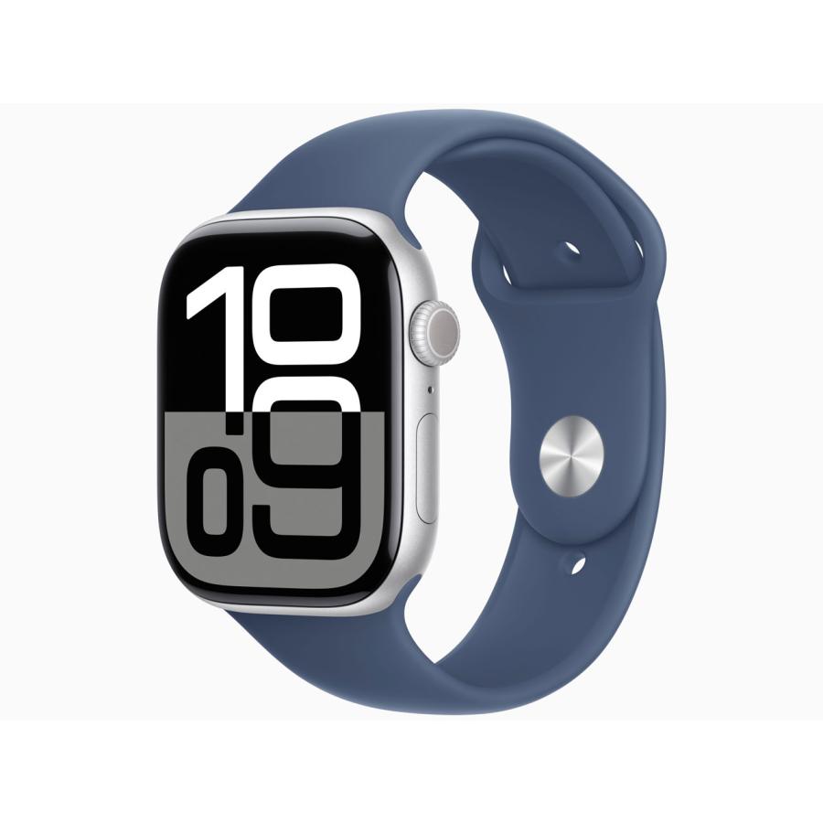 Apple Watch Series 10（GPSモデル）- 42mm アルミニウムケース MWWC3J/A【シルバーアルミニウムケースとデニムスポーツバンド - M/L】 買取価格比較