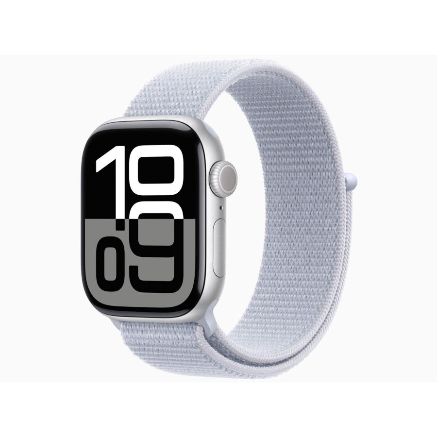 Apple Watch Series 10（GPSモデル）- 42mm アルミニウムケース MWWD3J/A【シルバーアルミニウムケースとブルークラウドスポーツループ】 買取価格比較