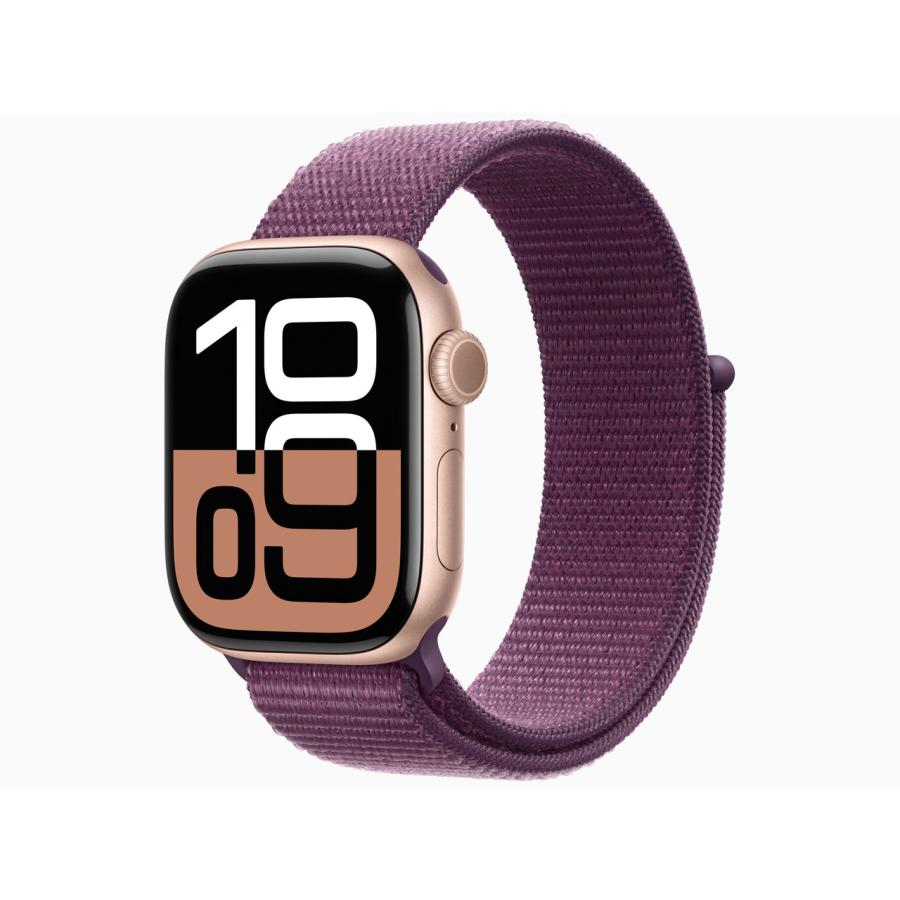 Apple Watch Series 10（GPSモデル）- 42mm アルミニウムケース MWWK3J/A【ローズゴールドアルミニウムケースとプラムスポーツループ】 買取価格比較