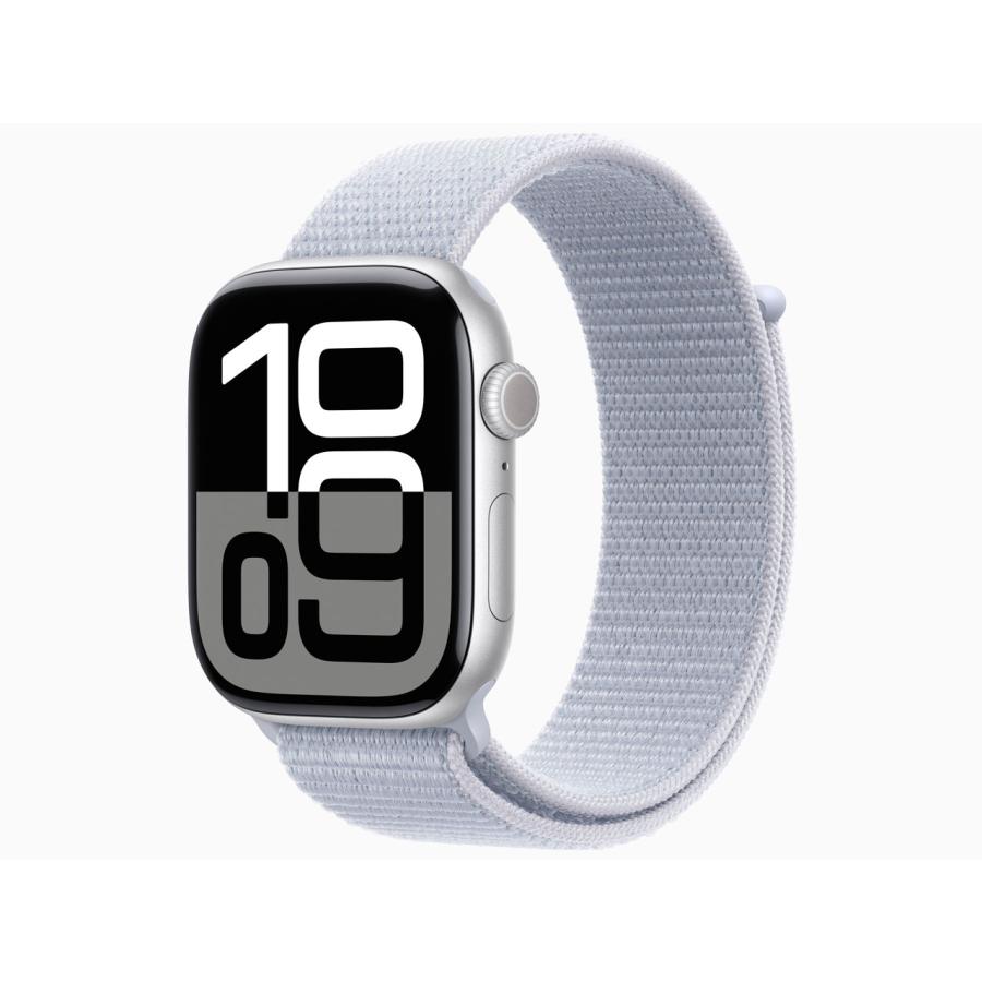 Apple Watch Series 10（GPSモデル）- 46mm アルミニウムケース MWWN3J/A【シルバーアルミニウムケースとブルークラウドスポーツループ】 買取価格比較