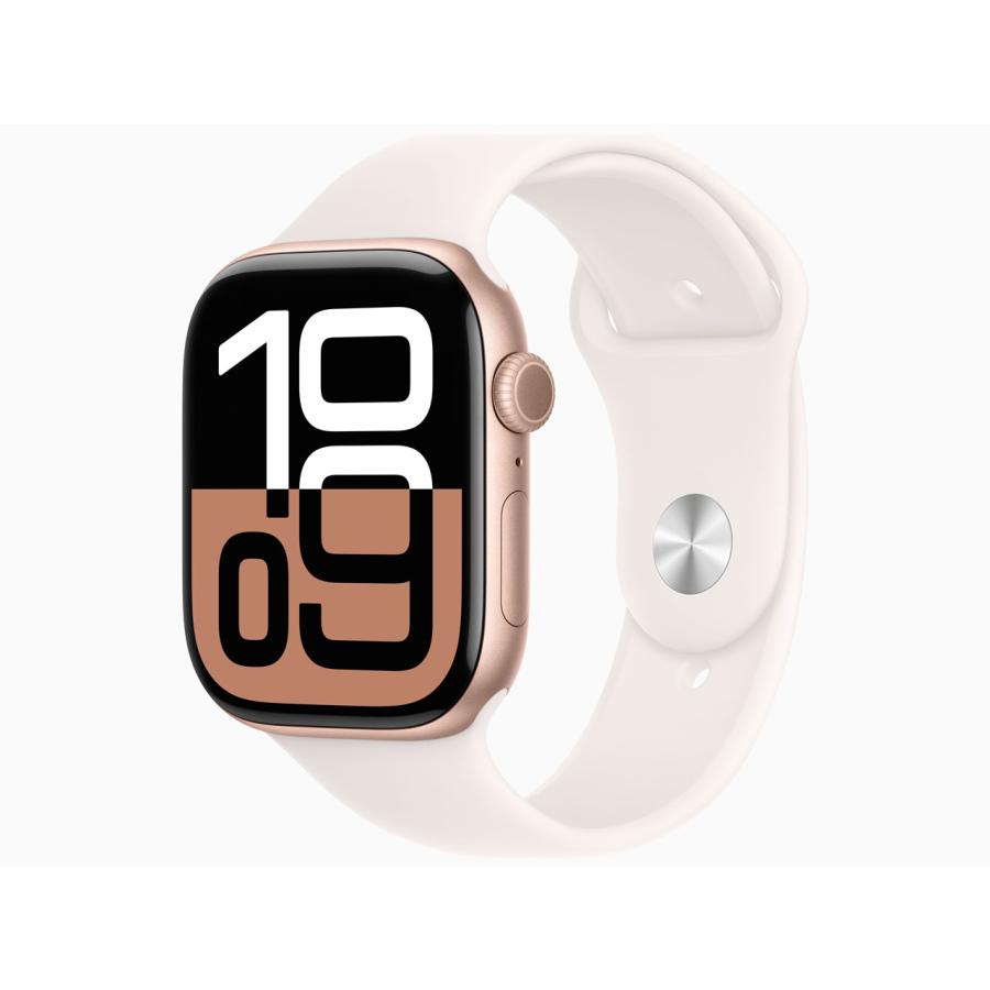 Apple Watch Series 10（GPSモデル）- 46mm アルミニウムケース MWWT3J/A【ローズゴールドアルミニウムケースとライトブラッシュスポーツバンド - S/M】 買取価格比較