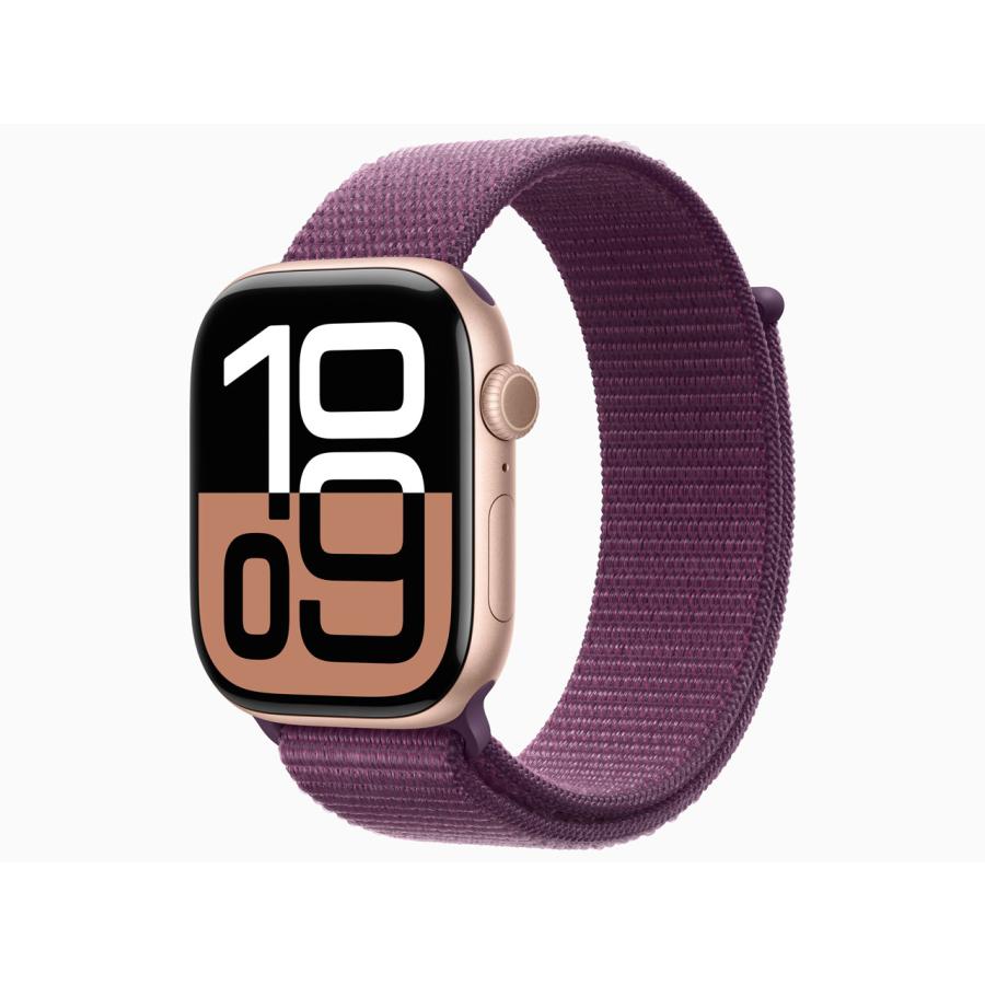 Apple Watch Series 10（GPSモデル）- 46mm アルミニウムケース MWWV3J/A【ローズゴールドアルミニウムケースとプラムスポーツループ】 買取価格比較