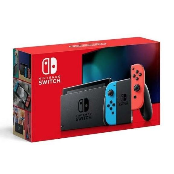 任天堂スイッチ Nintendo Switch 新型　2019年　美品 任天堂（Nintendo） Nintendo Switch 2019年モデル(ネオンブルー