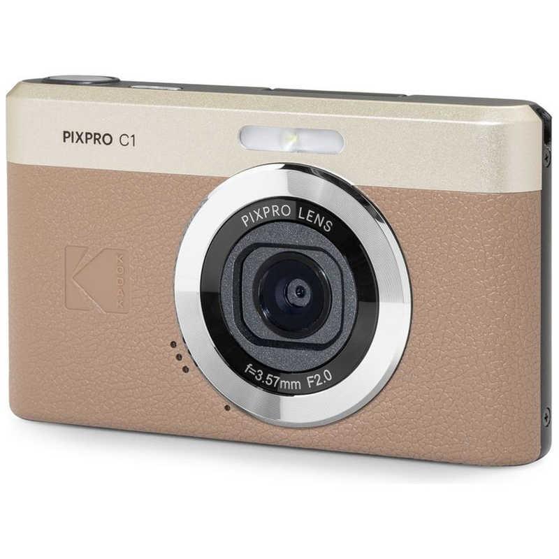 Kodak（コダック） コンパクトデジタルカメラ PIXPRO C1BN(ブラウン
