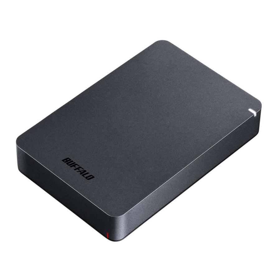 外付HDD HD-PGF4.0U3-GBKA (ブラック)/バッファロー HDD、ハードディスクドライブ