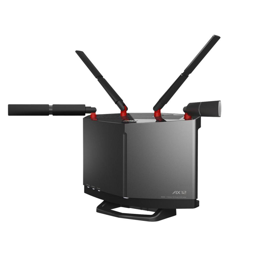 BUFFALO 無線LANルーター AirStation WXR-6000AX12S(チタニウムグレー 