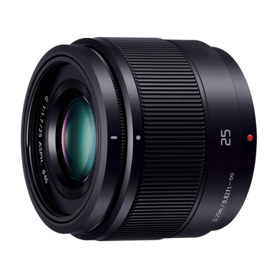 美品 パナソニック LUMIX G 25mm F1.7 ASPH. 単焦点レンズ マイクロ 