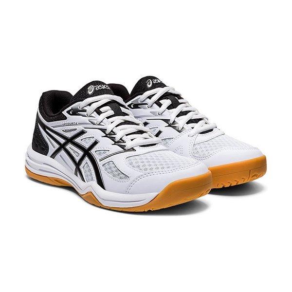 1298円 人気のファッションブランド アシックス Upcourt 4 Gs ｗｈｉｔｅ ｂｌａｃｋ Asics 1074a027 100