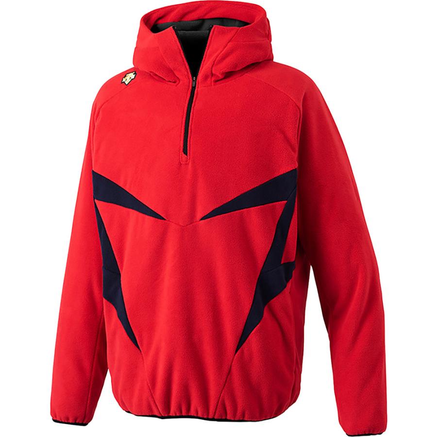 DESCENTE デサント フリースジャケット レッド DBX2560C RED