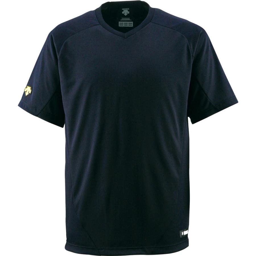【送料２９０円】デサント ジュニアＶ首Ｔシャツ ブラック DESCENTE JDB202 BLK | DESCENTE