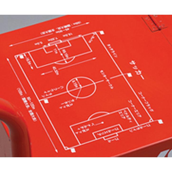 EVERNEW サッカー用ライン引き Eラインマーカー 4WS レッド