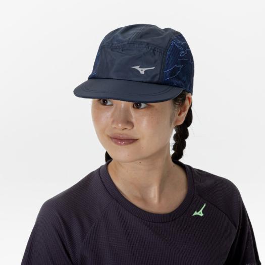 【送料２９０円】ミズノ ウィメンズキャップ ネイビー×ブルー Mizuno 32JWC30110 | MIZUNO