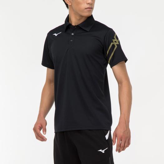 MIZUNO ミズノ ポロシャツ（ユニセックス） ブラック Mizuno