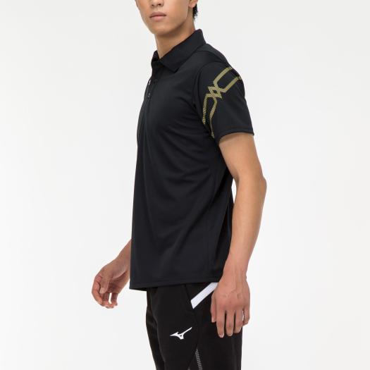 MIZUNO ミズノ ポロシャツ（ユニセックス） ブラック Mizuno
