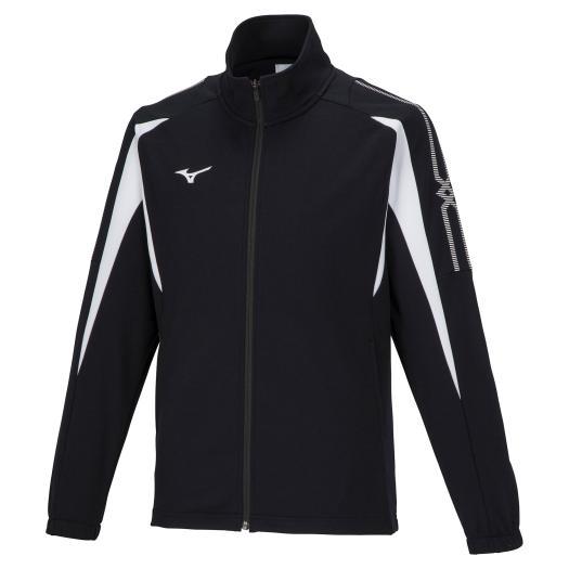 東福岡Mizuno ウォームアップジャケット 黒/白 東福岡Mizuno ウォームアップジャケット 黒/白 東福岡Mizuno