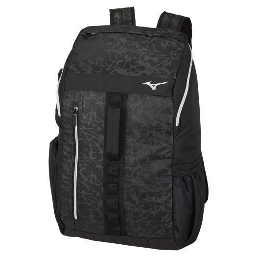 【送料無料】ミズノ バックパック(25L)(1本入れ) ブラック Mizuno 63JD0010 09｜akichan-do