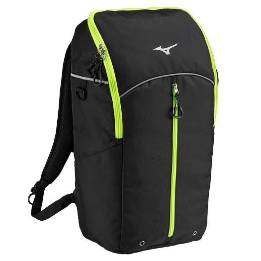 寶BEE-193 MIZUNO 2.3㎏ 内口径24㎝ MIZUNO（ミズノ） バックパック(30L／卓球) ブラックxライム Mizuno