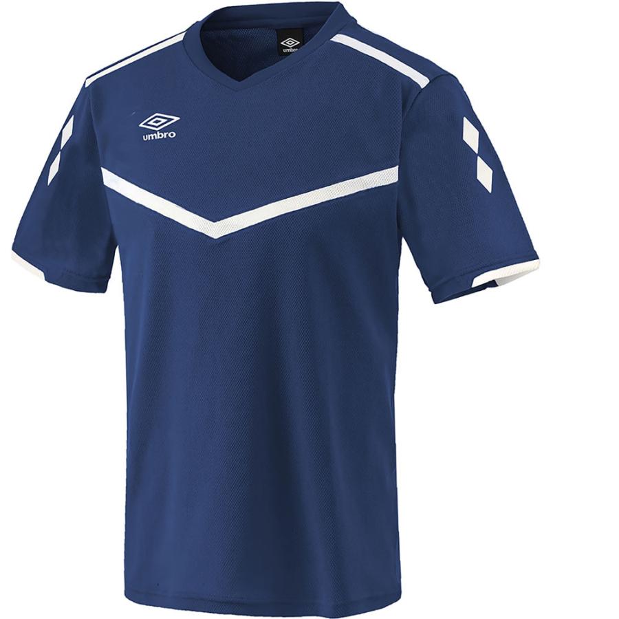 アンブロ 半袖プラクティスシャツ ネイビー UMBRO UUURJA54 NVY