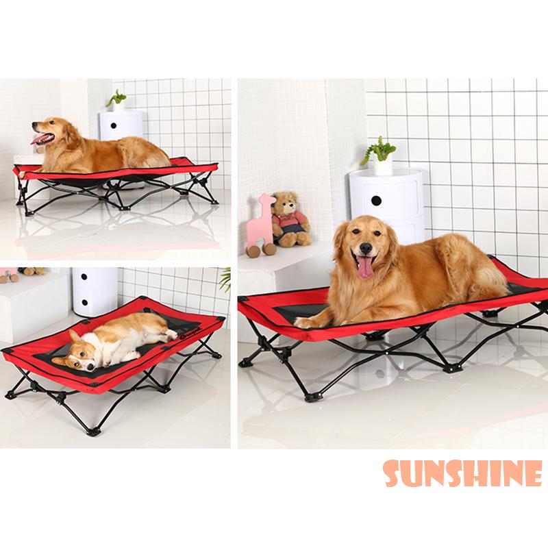 ペットベッド 夏 ポップアップ ベッド 通気 キャンプ アウトドア おうちキャンプ 小中大型犬ネコ用 折り畳み 脚付きコット型 折り畳み式 ベッド キャンプ用 Hyp501 Sunshine Akida 通販 Yahoo ショッピング