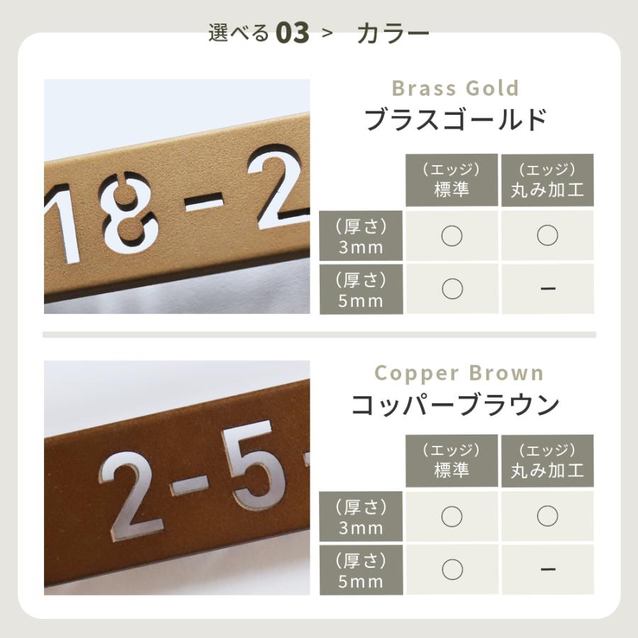 AKIグラス 表札 ステンレス 番地プレート ナンバープレート 番地 AKIグラス 表札 ステンレス 番地プレート ナンバープレート 番地