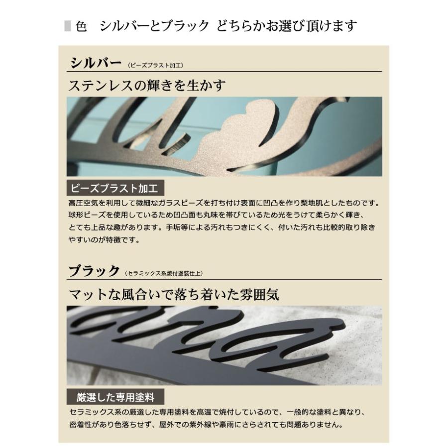 AKIグラス 表札 戸建 おしゃれ ステンレス アイアン風 AKIグラス 表札 戸建 おしゃれ ステンレス アイアン風
