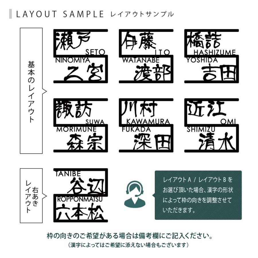 AKIグラス 表札 二世帯 アイアン 漢字 おしゃれ ステンレス AKIグラス 表札 二世帯 アイアン 漢字 おしゃれ ステンレス