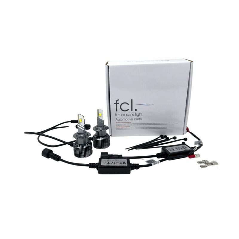 fcl. (エフシーエル) D2S D4S D2R D4R LED ヘッドライト 汎用 6000K ホワイト 白 車検対応 12V 車専用 プ