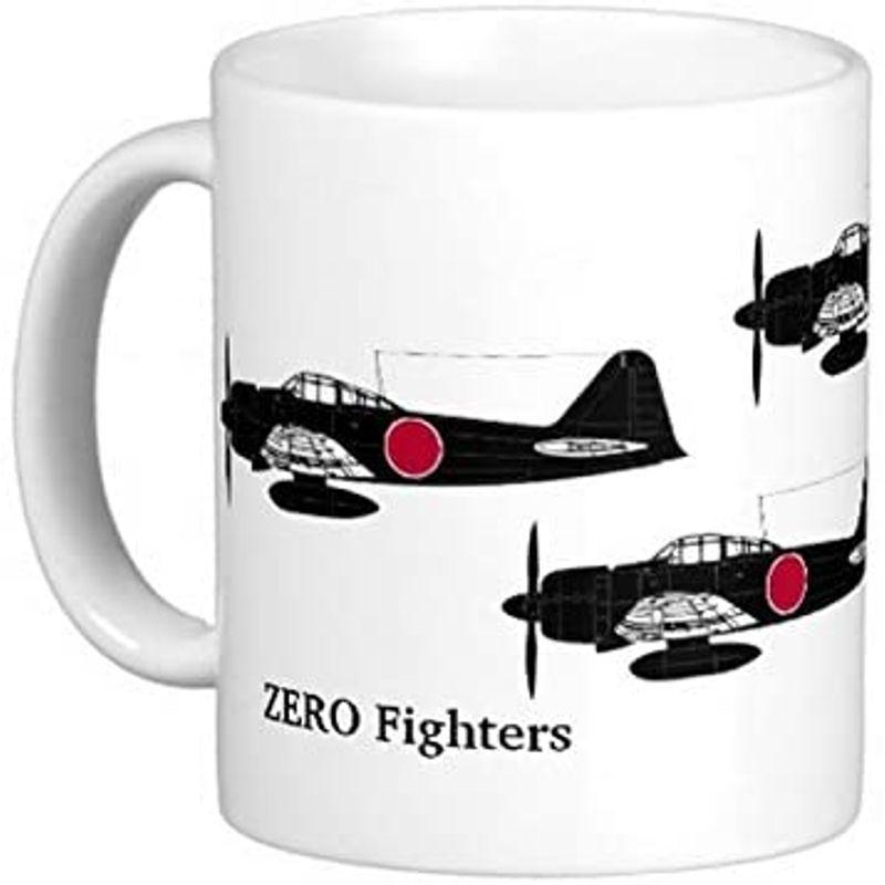 女の子向けプレゼント集結 零戦のマグカップ：フォトマグ（日本の戦闘機シリーズ） マグカップ