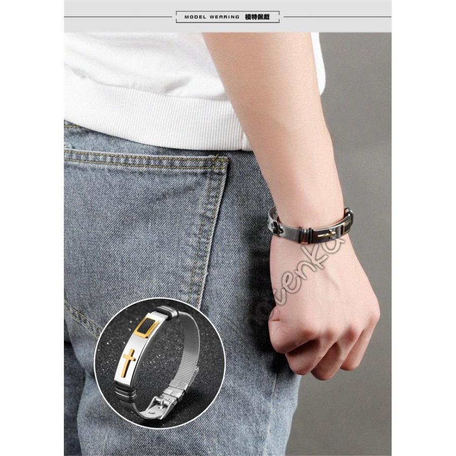 ブレスレット メンズ アクセサリー おしゃれ プレートブレスレット プレゼント 高級感 ギフト 個性的 バレンタインデー 十字架 かっこいい 008 Gj 878 Inotenka 通販 Yahoo ショッピング