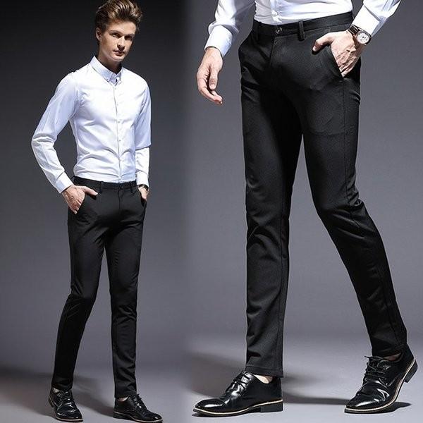 スラックス メンズ スリムパンツ ビジネスズボン ストレッチ スキニー ロングパンツカジュアル 通勤 薄手 夏物 Multifamilyrealtygains Com