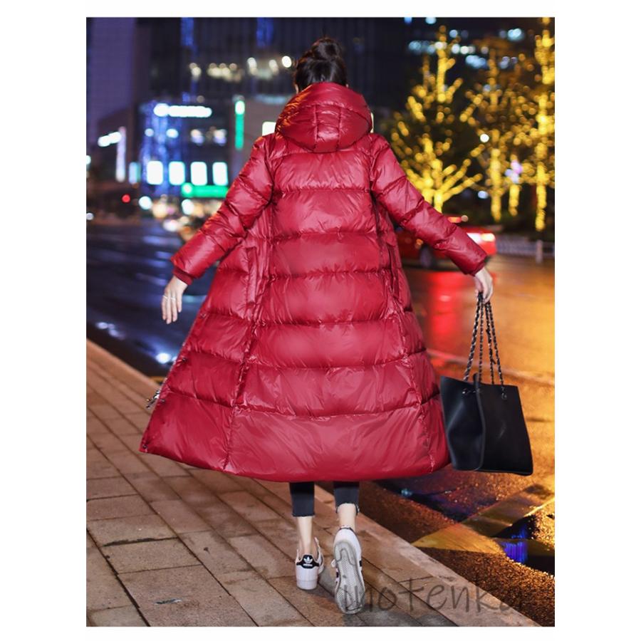 ダウンコート レディース ダウンジャケット 白ダウンコート ロング丈ジャケット アウター フード付き 立て襟 女性用 おしゃれ 19 冬服 036 Yyfs Zb13 Inotenka 通販 Yahoo ショッピング