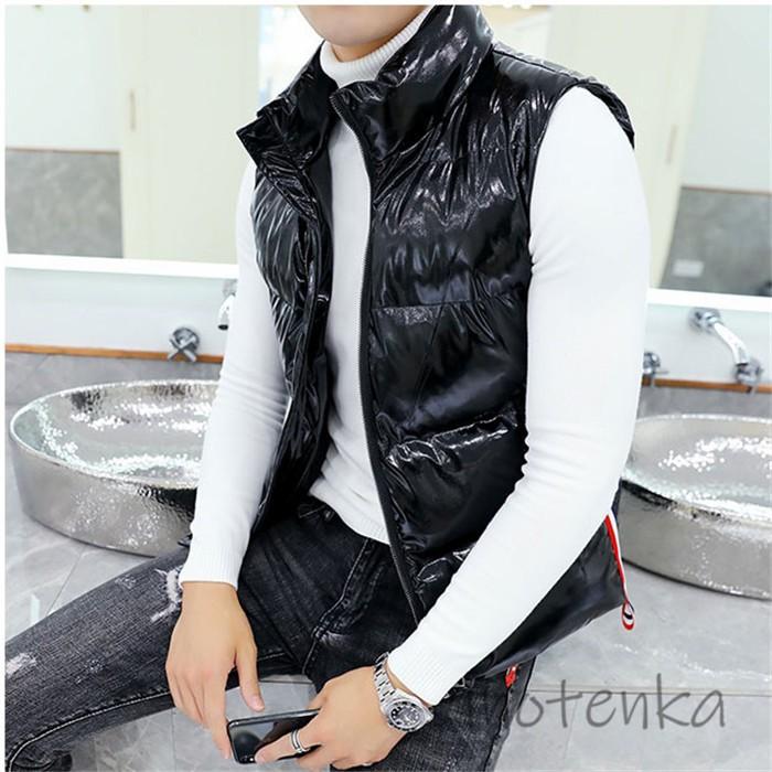 ダウンベスト メンズ チョッキ 中綿 ベスト ジレー アウター