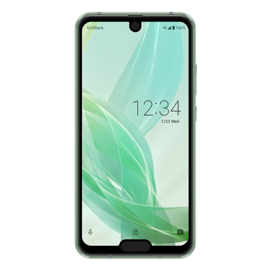 AQUOS SIMFREE 803SH R2 Compact スモーキーグリーン [Smokey Green  