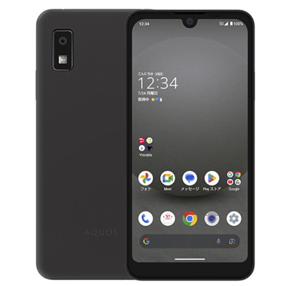 SIMフリー A302SH AQUOS wish3 ブラック [Black] Softbank 未使用 白 