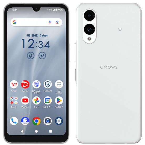 新品・未使用品　arrows We2 ミストホワイト arrows We SIMフリー A402DC We2 ミストホワイト [Mist White] 未使用