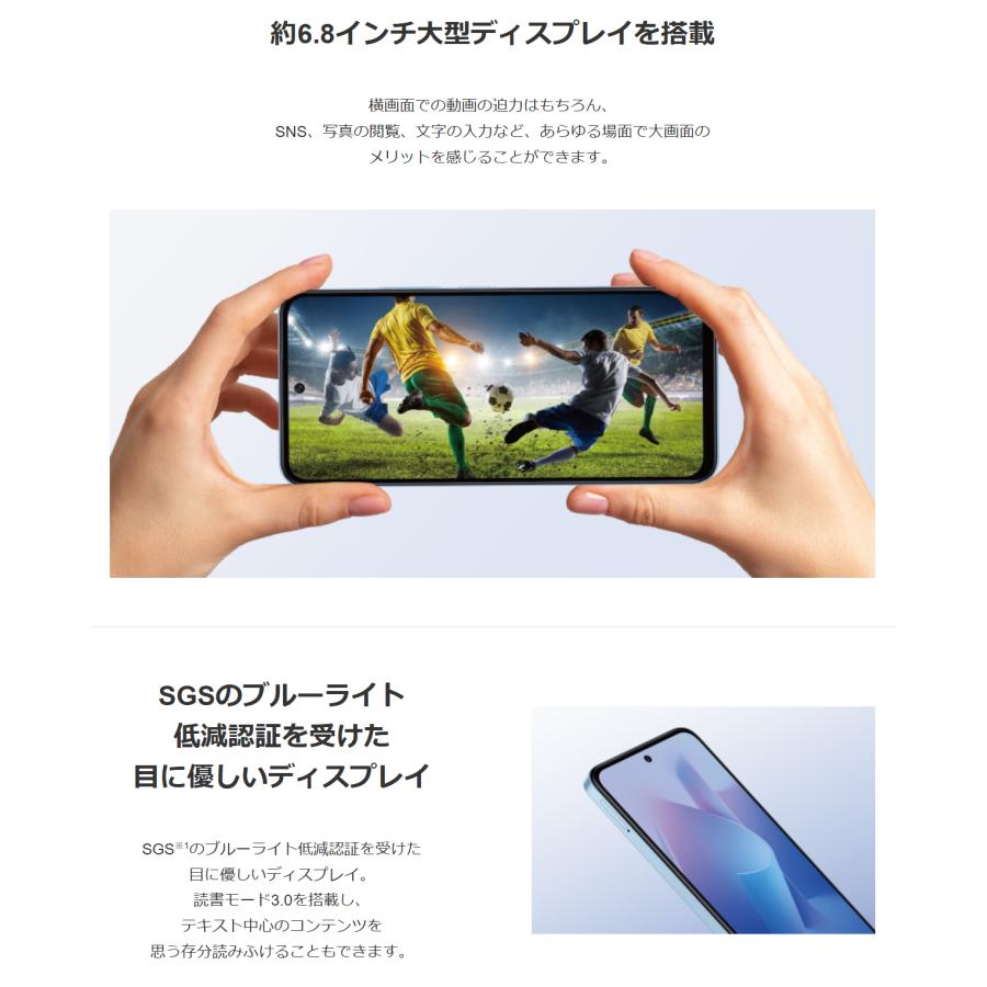 Redmi SIMフリー 12 5G A401XM ミッドナイトブラック [Midnight Black