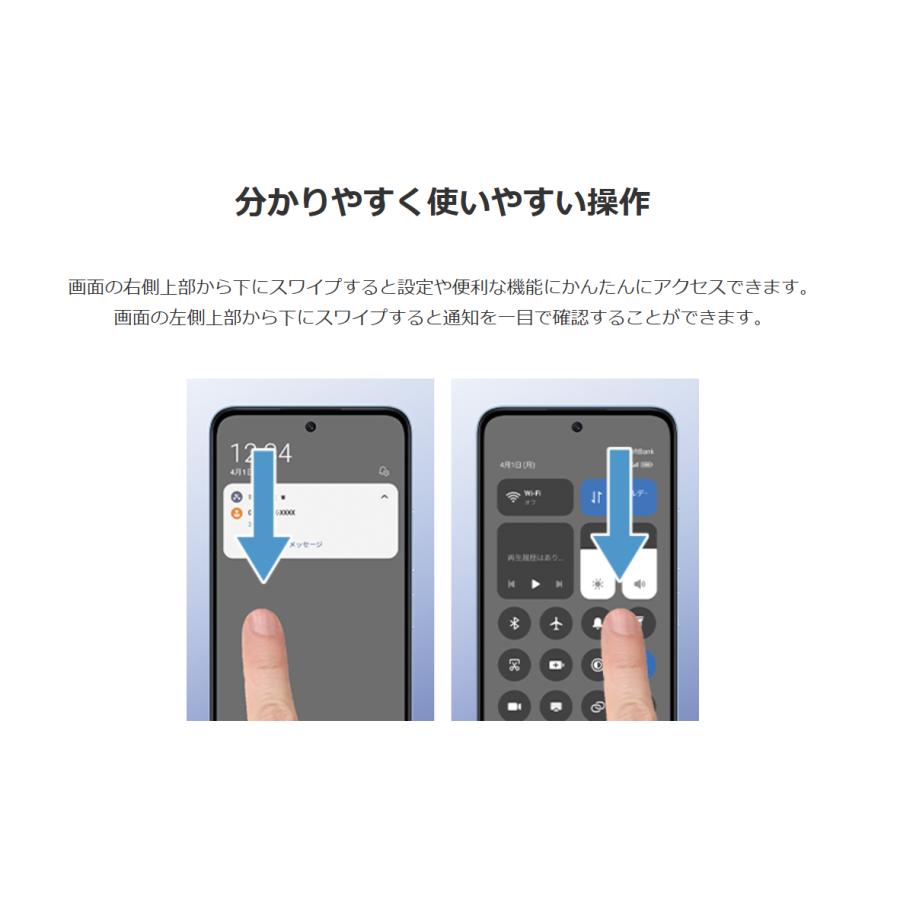 Redmi SIMフリー 12 5G A401XM ミッドナイトブラック [Midnight Black