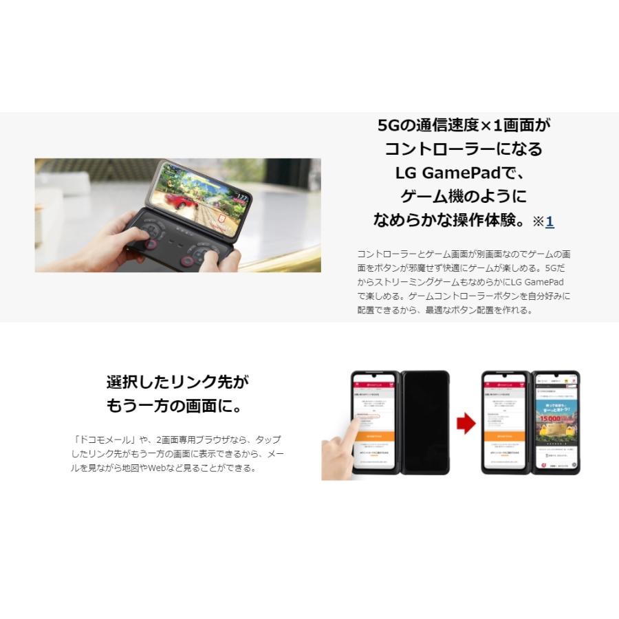 SIMフリー L-51A LG V60 ThinQ 5G ブラック [Black] 新品 未使用 LG 白ロム スマートフォン