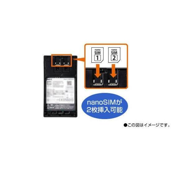 【aries_kof】新品未使用 Aterm MR05LN NEC MR05LN Aterm Mobile Router SIMFREE 黒 [Black] 未使用品