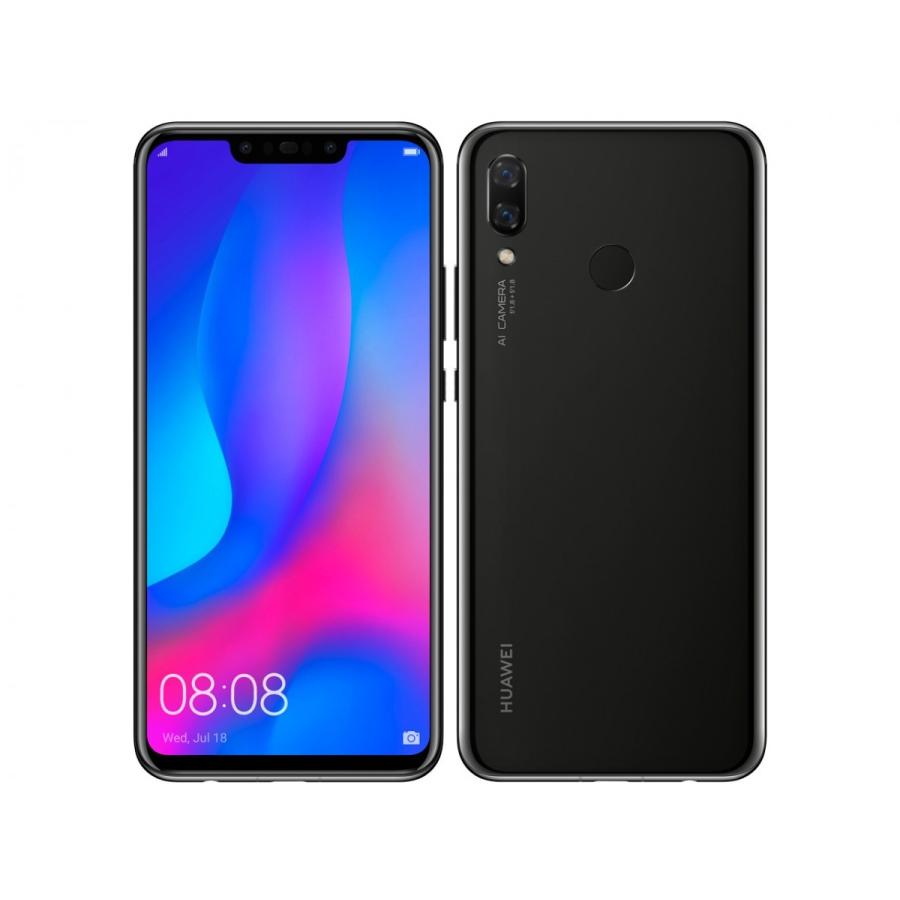 未使用 未開封HUAWEI mova 3 PAR-LX9 ブラック&対応カバー付 HUAWEI nova SIMフリー 3 PAR-LX9 ブラック 新品未開封 [Black