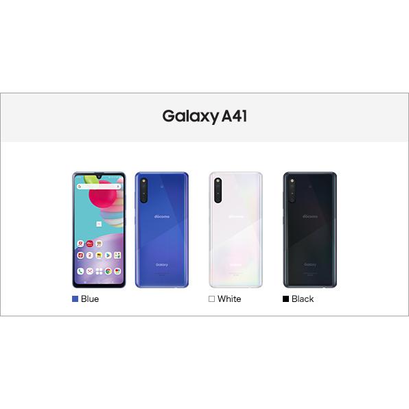 SAMSUNG（サムスン） SIMフリー SC-41A Galaxy A41 ブルー [Blue] 未