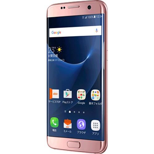 SAMSUNG（サムスン） SCV33 Galaxy S7 edge au ピンクゴールド [Pink