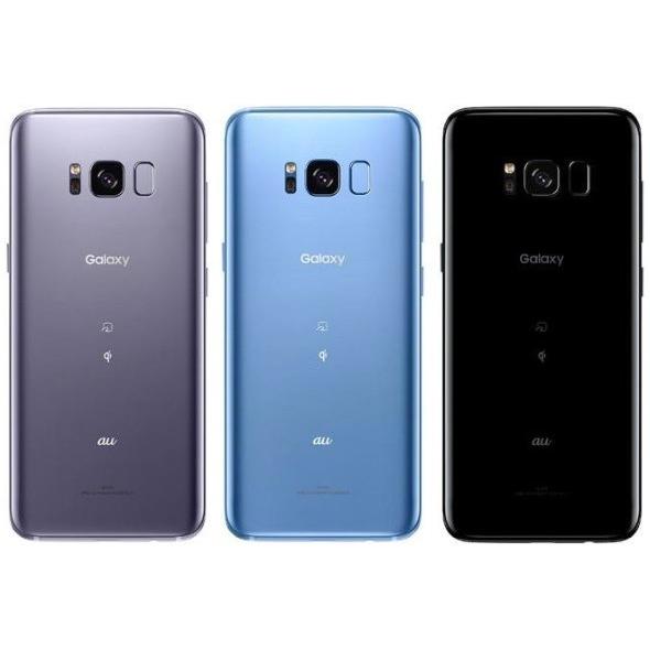 SAMSUNG SIMフリー SCV36 Galaxy S8 青 [Coral Blue] au版