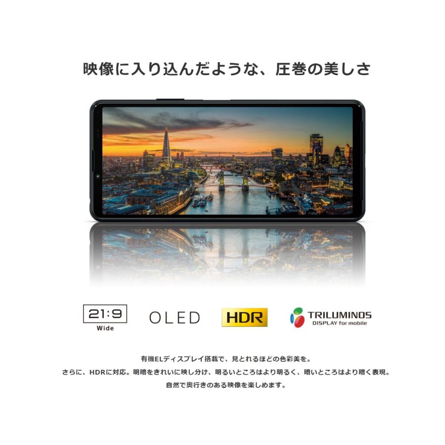 Xperia SIMフリー 10 III SO-52B ホワイト [White] SONY docomo 新品未