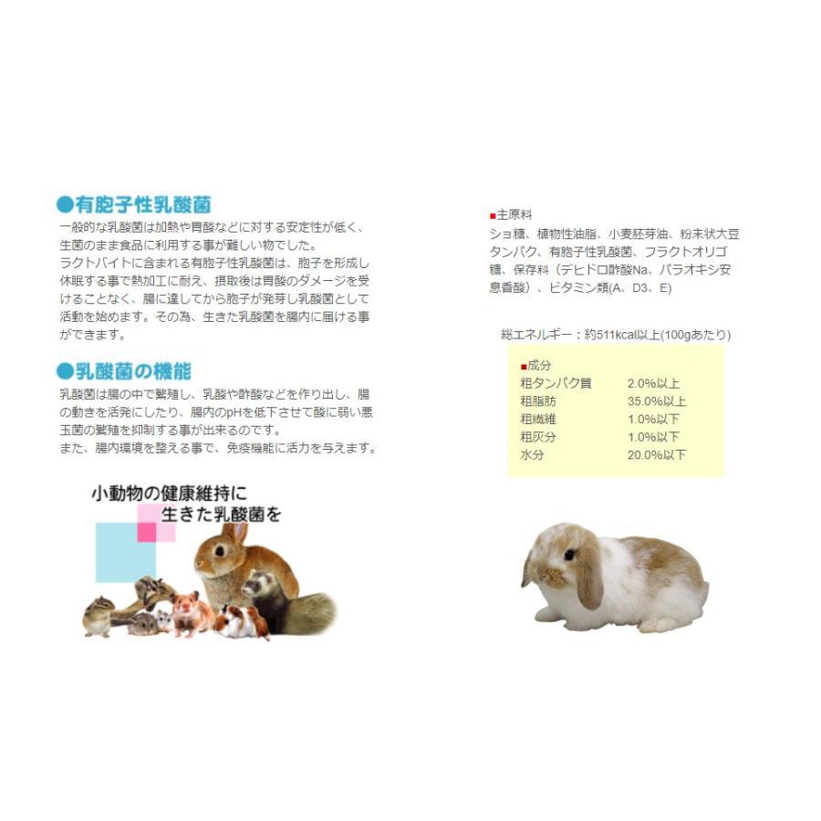 三晃商会 SANKO サンコー 616 ラクトバイト 50g 小動物 フード 餌