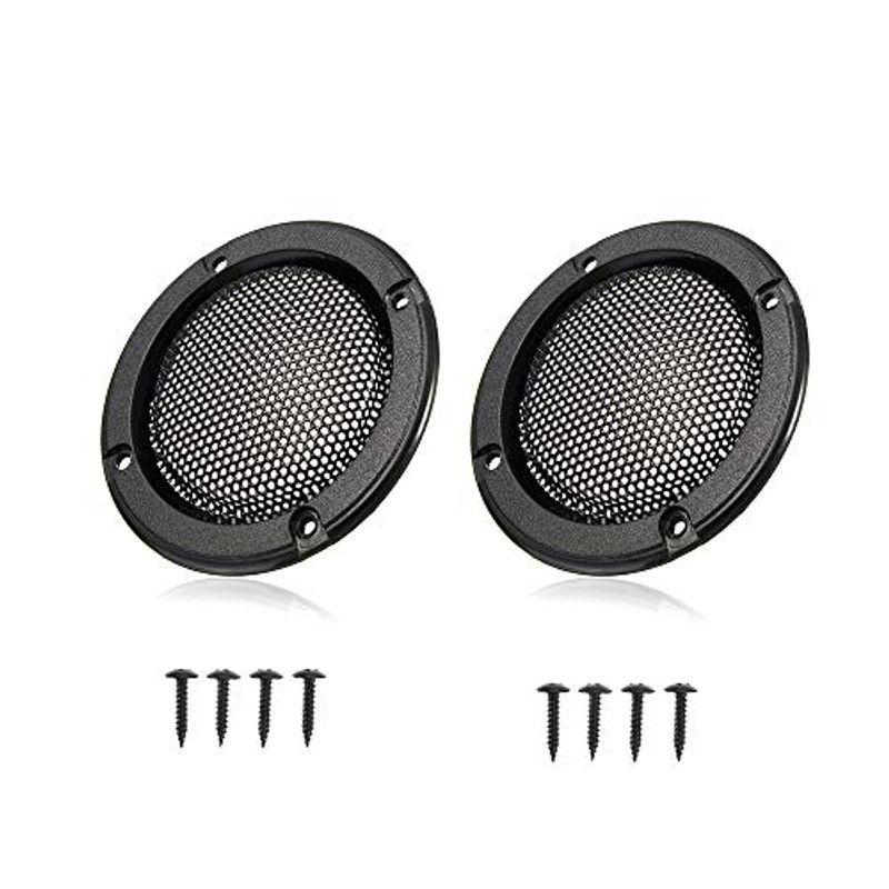 Flushbayスピーカー グリルカバー 車用17cm 6 5インチ スピーカーメッシュカバー スチール 修理 交換 シルバー 装飾 汎用 あきないショップ 通販 Yahoo ショッピング